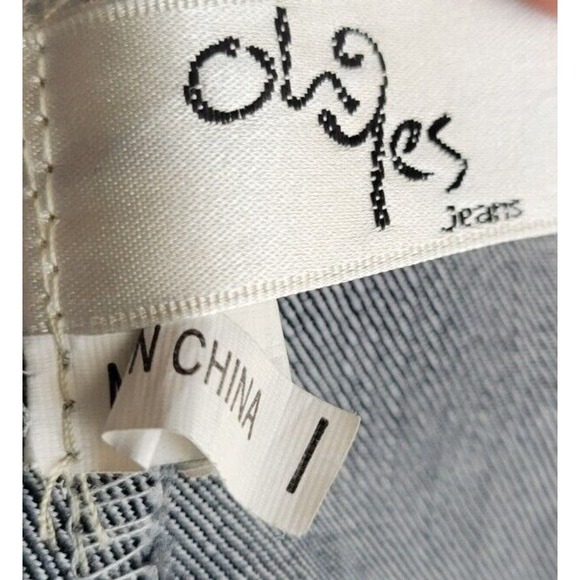 Oh Yes Jeans Denim Partial Zip Vest Retro Womens Sz M Sgt Peppers Style - Picture 8 of 9